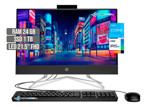 Todo En Uno Hp Intel Core I3 1215u Ssd 1tb + Ram 24gb