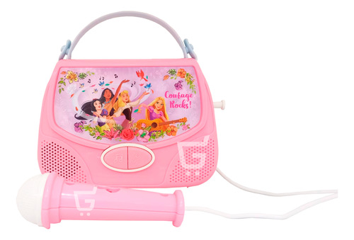 Parlante Karaoke Juguete Mp3 Princesa Frozen Juguete Bolso  