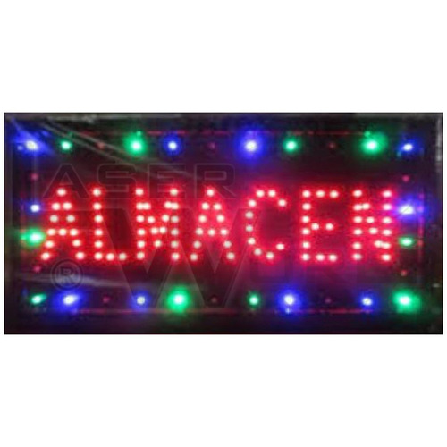 Cartel Luminoso Almacén, Letrero Led Con Movimiento, Pizarra