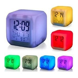 Cubo Despertador Para Niños Con Luces De Colores