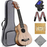 Ranch Soprano Ukelele De 21 Pulgadas Profesional Para Aprend