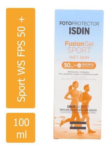 Fotoprot Isdin Fusion Gel 50 + Caja Con Frasco Con 100 Ml