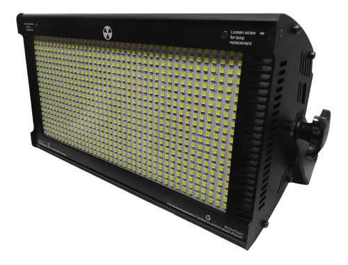 Super Strobo Atomic 3000 Led 1000w Dmx Flash Branco Bivolt