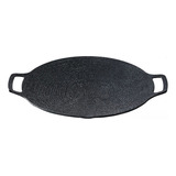 Plancha Redonda Estilo Coreano De 30 Cm Para Barbacoa