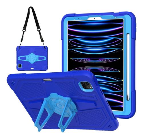 Funda Blue Stand Pc Para iPad Air 2022 10.9/pro 11 2022