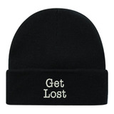 Gorro Get Lost Beanie Bonete Boina Minimalista #puntomuerto