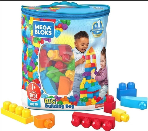 Legos Mega Bloks Legos Grandes Mega Block Series 80 Piezas
