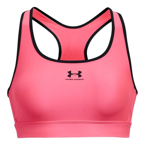 Top Under Armour Thntcs Mid Padless Mujer-rosa