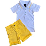 Conjunto Juvenil Masculino Verão Casual Hexa Pl003