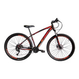 Bicicleta Aro 29 Ksw 27v Shimano Freio Hidraulico Trava K7