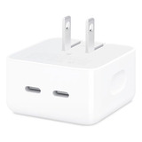 Cargador Rapido 35w Dual Port Para iPhone, Macbook, iPad