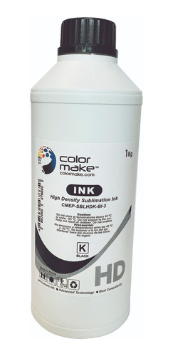 Tinta De Sublimacion Negro Litro Color Make