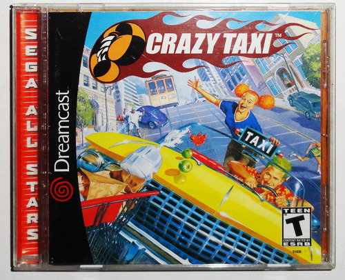 Crazy Taxi Sega Dreamcast Original Completo Usa - Mg