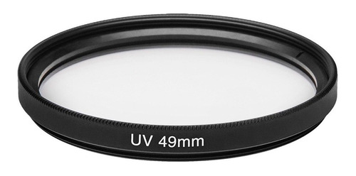 Filtro Uv 49mm Ultravioleta Para Canon Sony 
