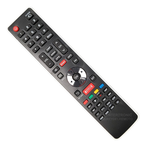 Control Remoto Tv Led Er33911 Para Hisense Bgh Sanyo Sansei