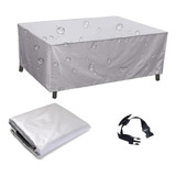 Funda Para Muebles De Exterior, Impermeable, 124x63x28 Pulga