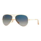 Anteojos De Sol Rayban Aviator Rb3025 Polarizados Standard 