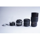Tres Lentes Para Sony Y Canon.  Un Lente 35mm 2.8,  28-70 Mm 4, 200 Mm 3.5 