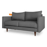 Agusto A1 - Sofá Loveseat Sillón 2 Plazas Moderno Para Sala