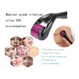 Derma Roller Rodillo Microagujas Masajeador Facial Capilar