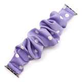 Correa Scrunchie Para Apple Watch  Banda Elástica De 44mm Y