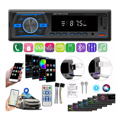 Autoestéreo Reproductor Mp3 Bluetooth Audio Vehiculos 2 Usb | MercadoLibre