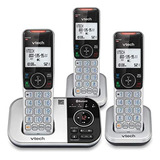 Teléfono Inalámbrico Vtech Vs112-3 Dect 6.0 Bluetooth 3...