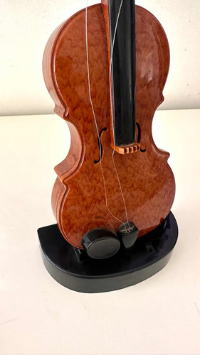 Vintage Adorno Caja Instrumento Musical Violín