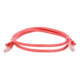 Cable De Parcheo Utp Cat6 Linkedpro 1 M - Rojo Lp-ut6-100-rd