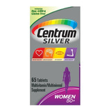 Centrum Multivitaminas Para Mujeres 50 Plus Silver 65 Tabls