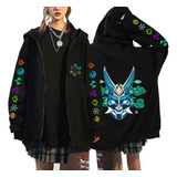 Genshin Impact Perimeter Fashion Casual Hooded Swedshirt