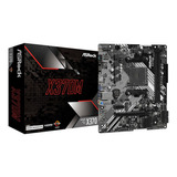 Placa-mãe Asrock X370m Micro Atx Am4 Series 5000 M.2 W11 Cor Preta