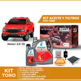 Cambio Kit De Filtro + 5l Aceite 5w30 Petronas Fiat Toro 2.0