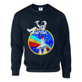 Sudadera Nasa, Unisex Cuello Redondo 08