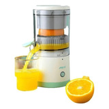 Exprimidor Eléctrico Recargable De Jugo De Naranja Y Limón