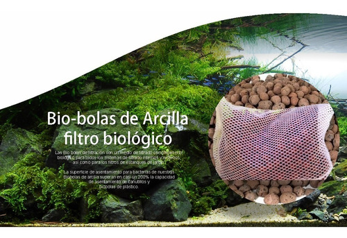 Biobolas Arcillas Material Filtrante Biológico Acuarios