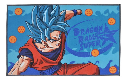 Bajada De Cama 56x90cm Dragon Ball Z  ( Alfombra De Cama )