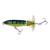 3x Pesca Señuelo Currican Whopper Popper 9cm 13g Superficie 