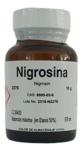 Nigrosina 10 G Fagalab Colorante