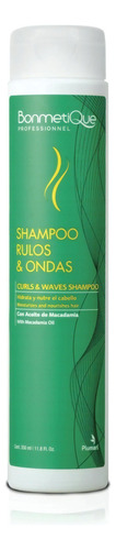 Bonmetique Shampoo Rulos & Ondas 350ml - Macadamia - Vegano