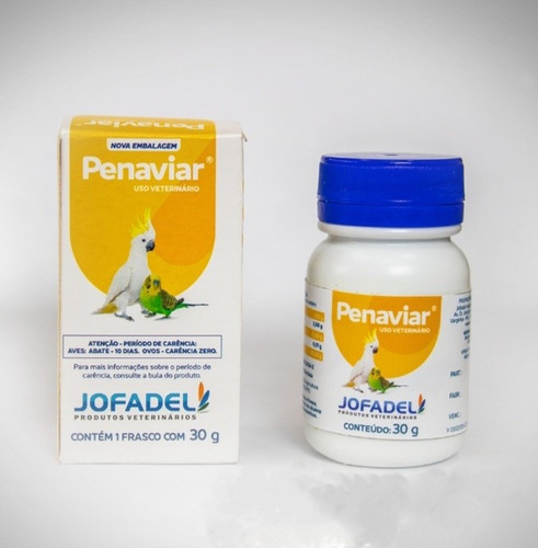 Pó Antimicrobiano Sulfamídico Penaviar  - 30 G - 2 