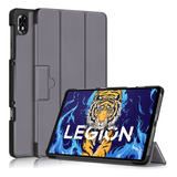 Funda De Cuero Gris Para Tableta Inteligente Lenovo Legion Y