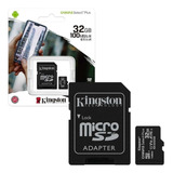 Tarjeta Memoria Kingston Micro Sd 32 Gb Con Adapt Clase 10