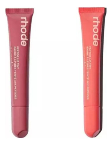 Ob 2pcs Peptide Lip Tint Rhode Hailey Bieber Bálsamo Con