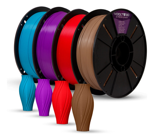 Filamento Petg 1kg - 1.75mm Alto Teor De Pureza Varias Cores