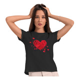 Camiseta De Moda Para Mujer Sudadera Con Corazón De Dedo