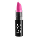 Maquillaje Profesional Lápiz Labial Mate Nyx, Color Rosa Imp