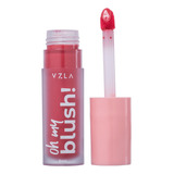 Vizzela Oh My Blush! Cor 04 Plum Red - Blush Líquido 6ml