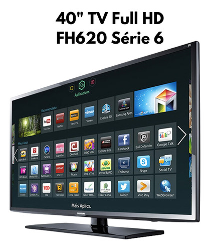 Smart Tv Samsung 40  Fullhd 2 Hdmi 1 Usb E Wifi
