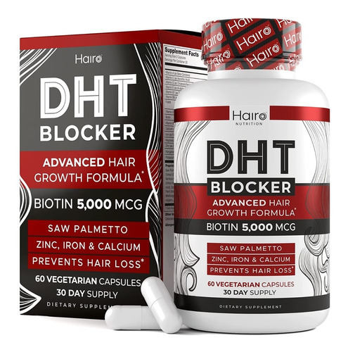 Hairo | Fórmula Avanza Crecimiento Cabello Dht Blocker | X60